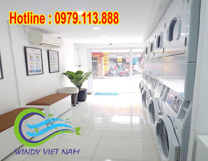 Setup hệ thống giặt là tự động tại Khương Trung – Hà Nội