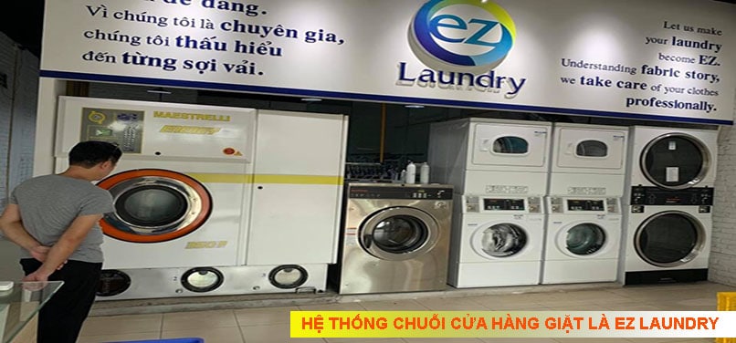 Windy cung cấp hệ thống thiết bị giặt là cho EZ Laundry