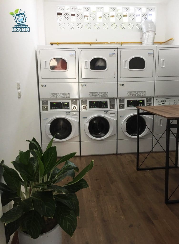 Dự án lắp đặt hệ thống tiệm giặt là Tiệm Giặt Xanh